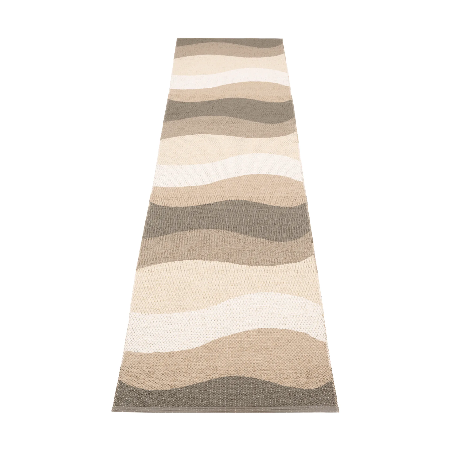 Pappelina Urvi gångmatta Earth, 70x300 cm