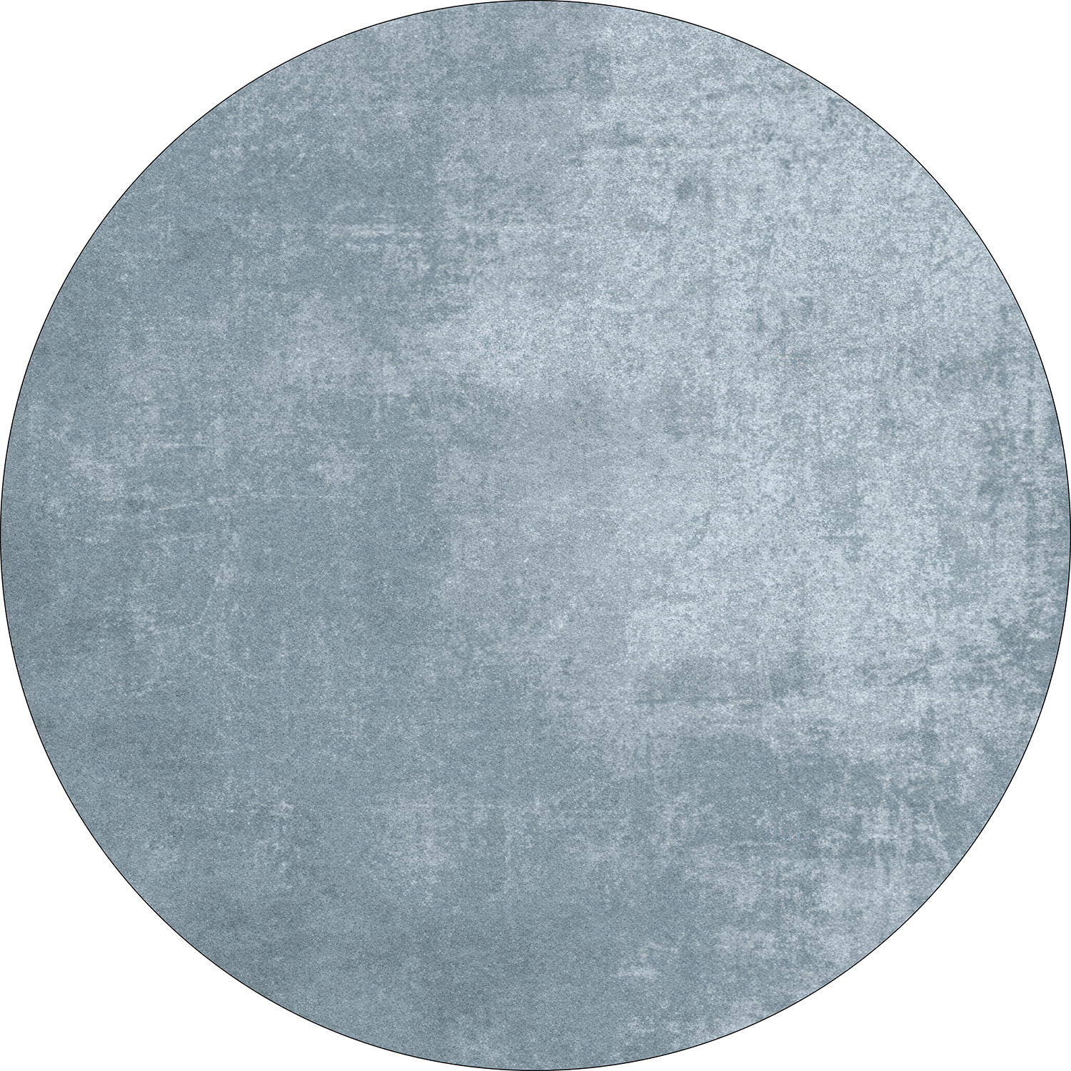 Rund matta - Lynton (blå) (Storlek: Ø 160 cm)
