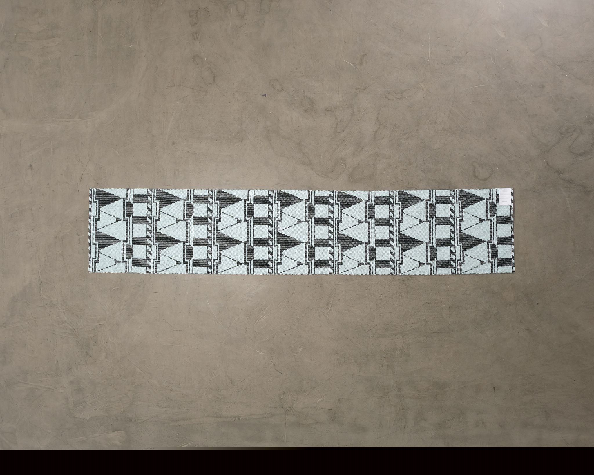 Varg Designkollektiv Stad matta 70 x 350 cm blå