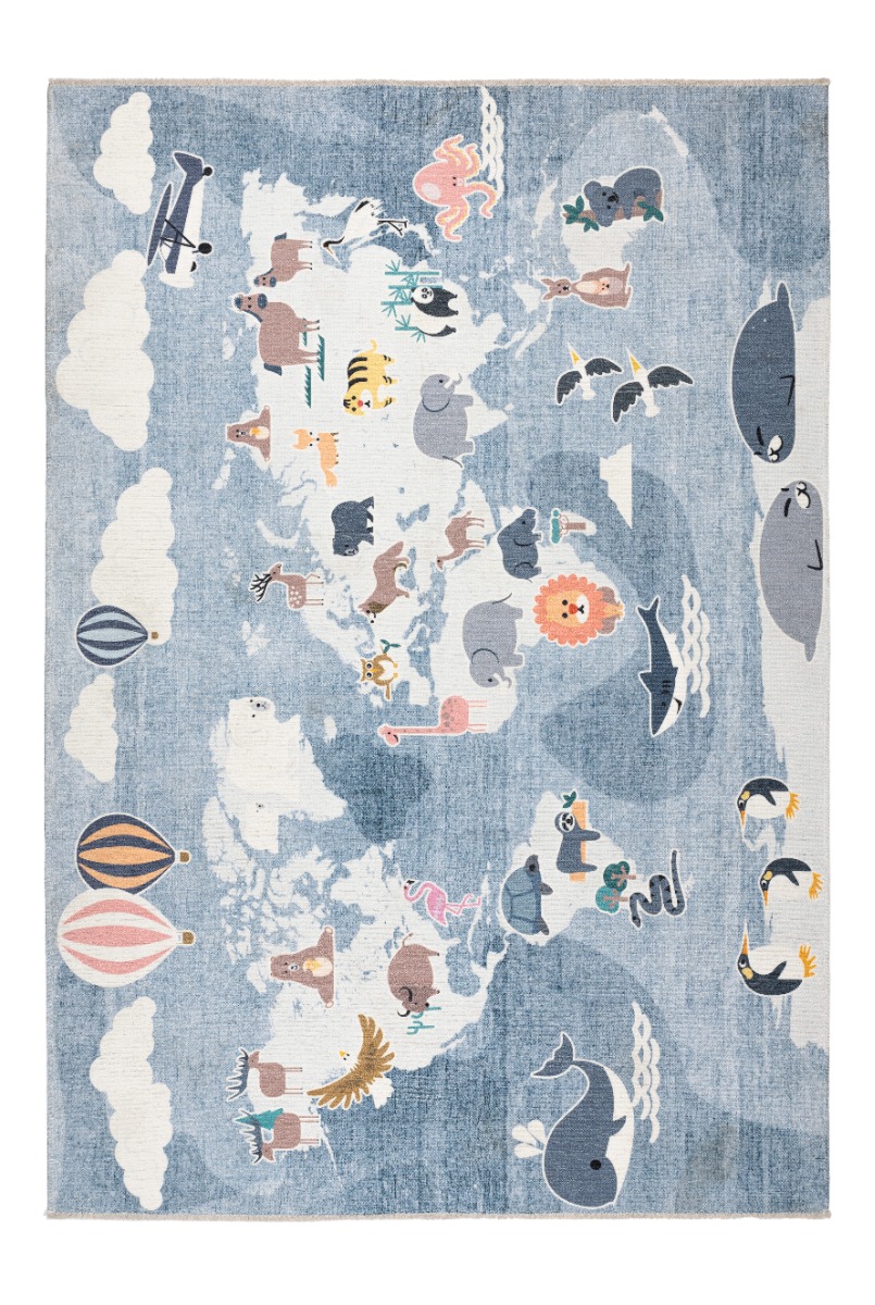 Gwendolen 160x230 cm Blå