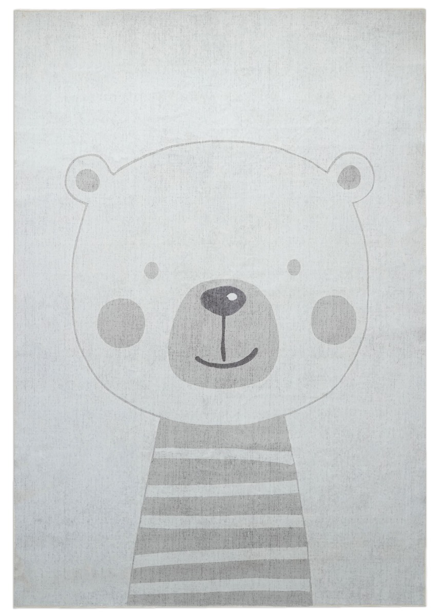 Zappy Bear Kräm 140x200 cm Barnmatta
