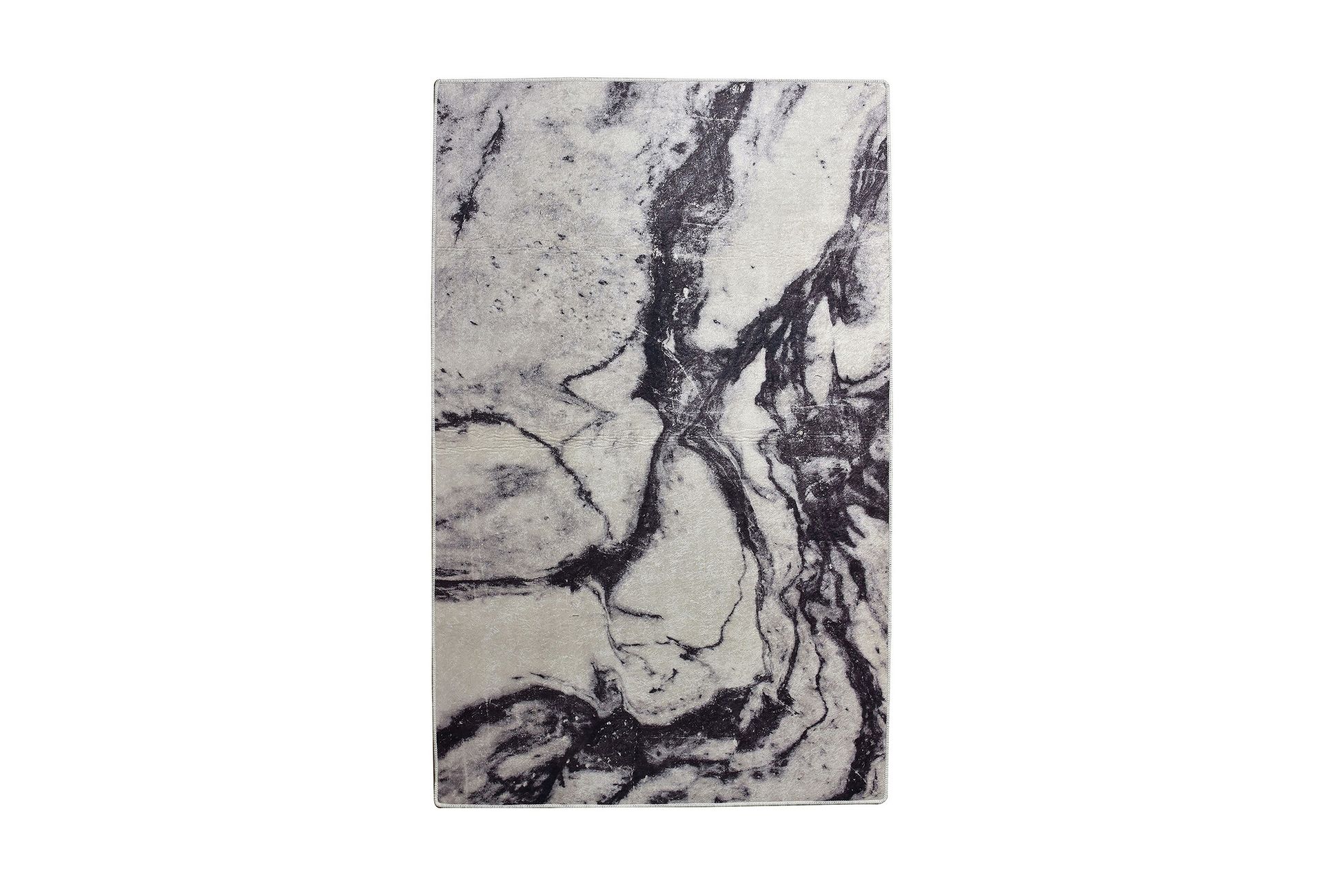 Matta Mermer 160x230 cm - Flerfärgad/Sammet