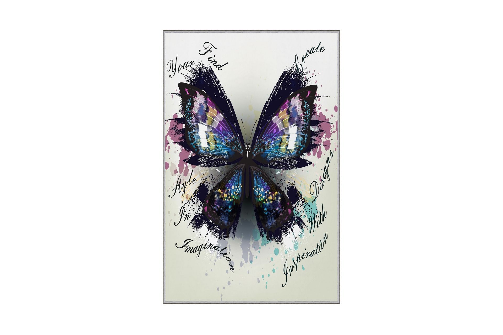 Tolunay Matta 80x150 cm - Flerfärgad